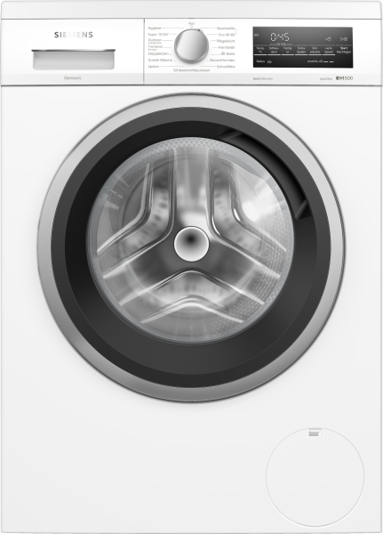 Siemens WU14UTG1 - iQ700 Waschmaschine mit 5 Jahre Garantie, Weiss, 8 kg, 1400 U/min., ca. 60 x 84,5 cm